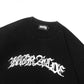 Miracle Mates - Corcide Black Washed Oversized T Shirt