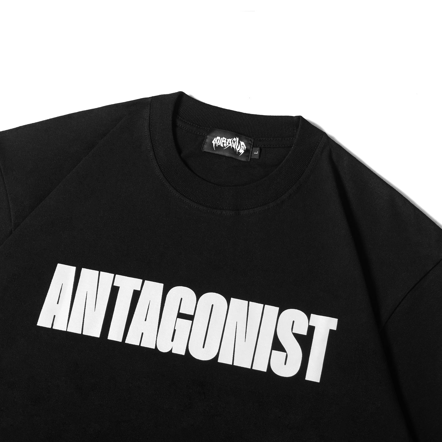 Miracle Mates - Antagonist Black Oversized T Shirt