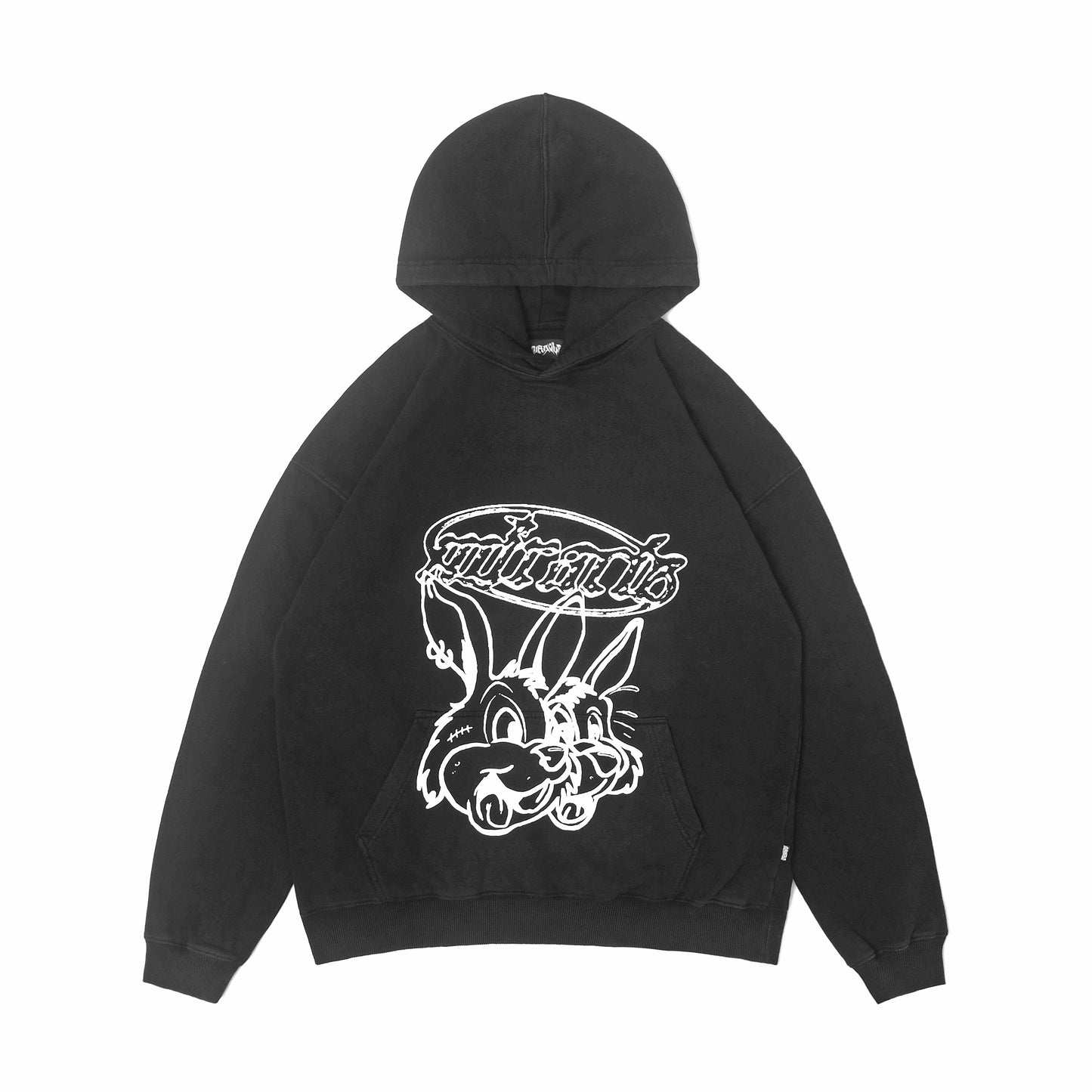 Miracle Mates - Bandits Black Washed Heavyweight Hoodie