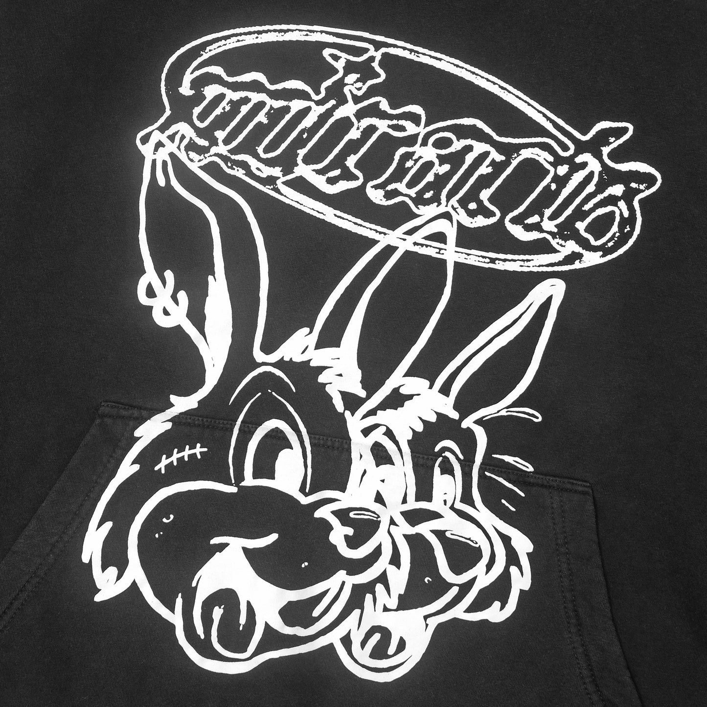 Miracle Mates - Bandits Black Washed Heavyweight Hoodie