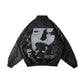 Miracle Mates - Faces Bomber Black Jacket Collaboration Bharata Danu