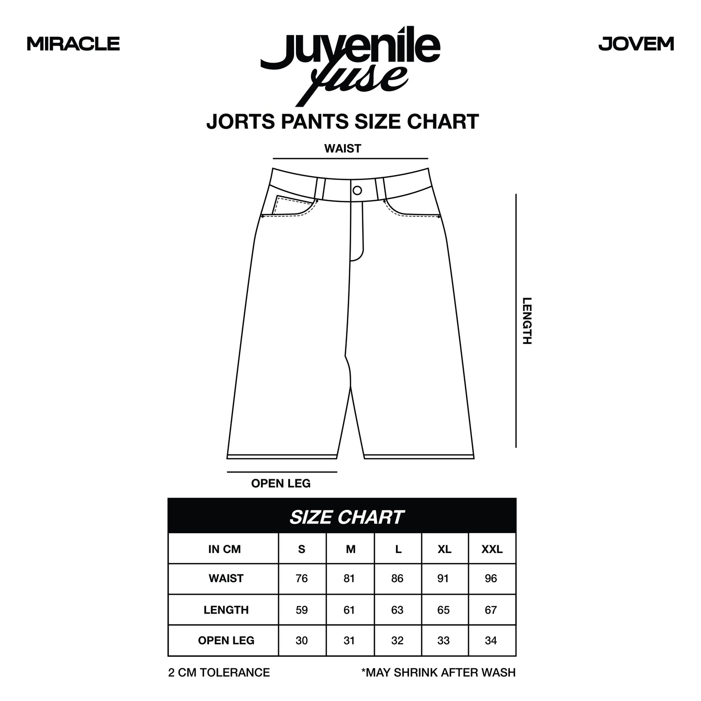 Miracle Mates - Collaboration Jovem Jeans Shorts