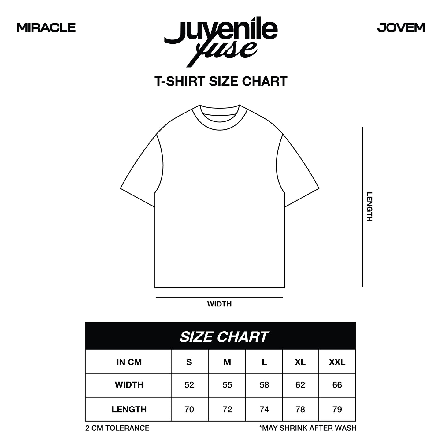 Miracle Mates - Collaboration Jovem Black Tee