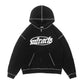 Miracle Mates - Ellie Zip Black Hoodie