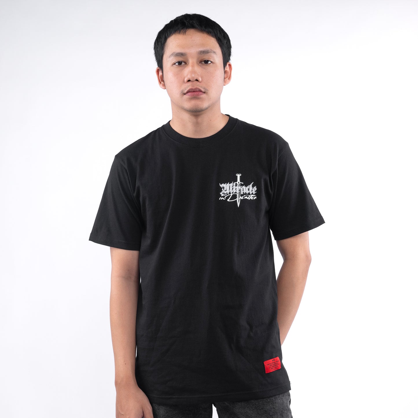 Miracle Mates - Matercle Black T Shirt Collaboration Maternal Disaster